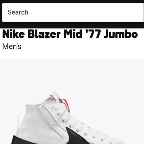 Nike blazer mid top